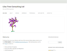 Tablet Screenshot of lilactreeconsulting.com